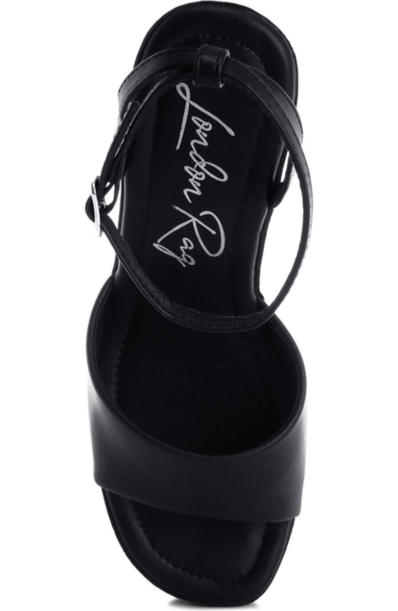 LONDON RAG Sangria Platform Wedge Sandal, Alternate, color,