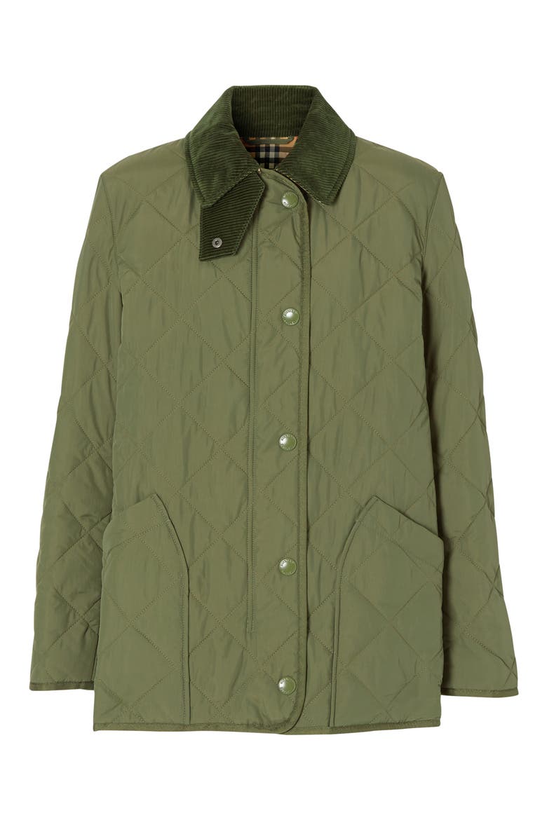 Cotswold Thermoregulated Quilted Barn Jacket, Alternate, color, POPLAR GREEN