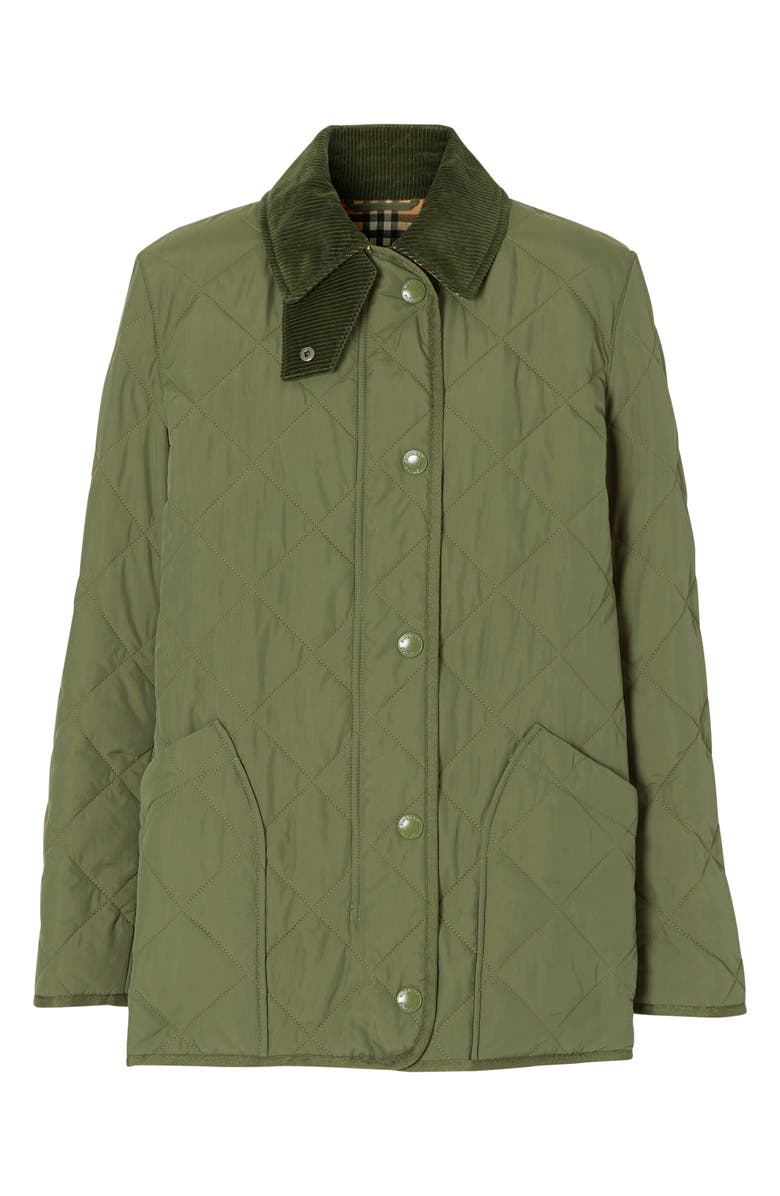 Burberry Cotswold Thermoregulated Quilted Barn Jacket, Alternate, color, 