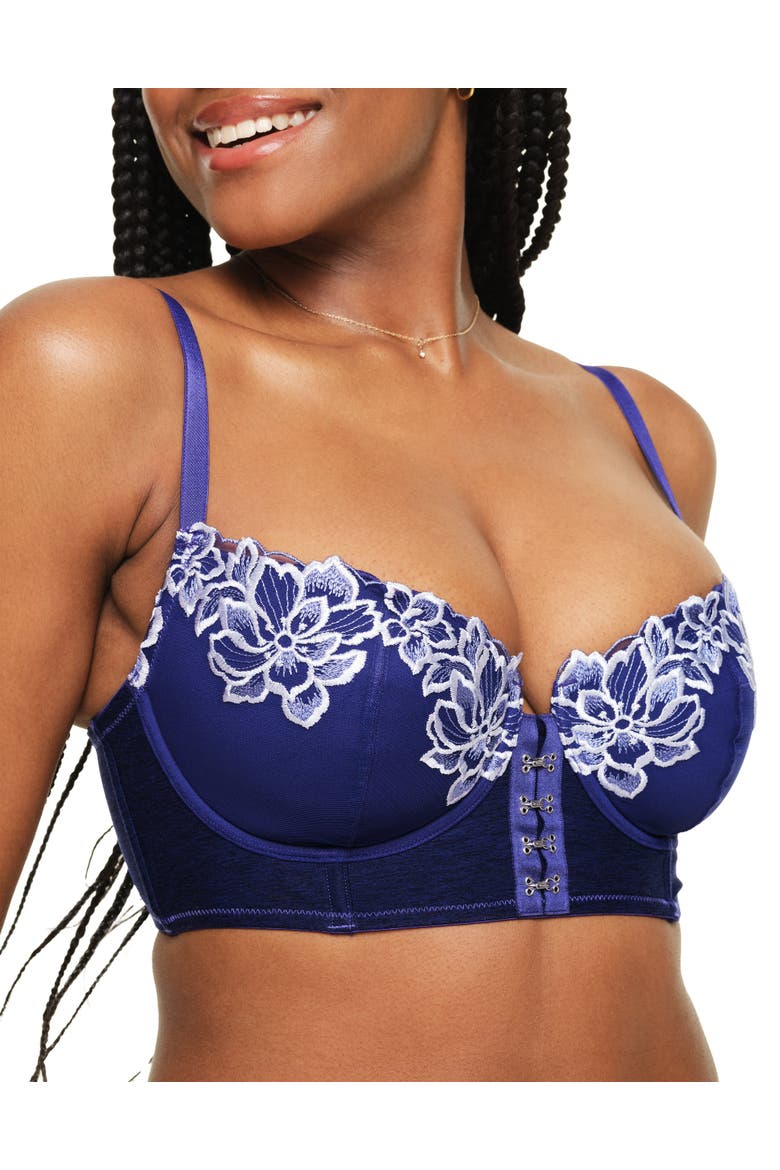 Britta Contour Demi Bra, Main, color, Dark blue