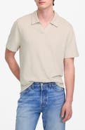Madewell Johnny Collar Heavyweight Mesh Polo