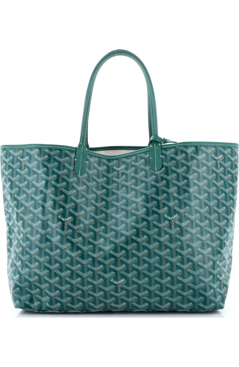 Pre-Owned Goyard Saint Louis Tote Coated Canvas PM, Alternate, color, Green