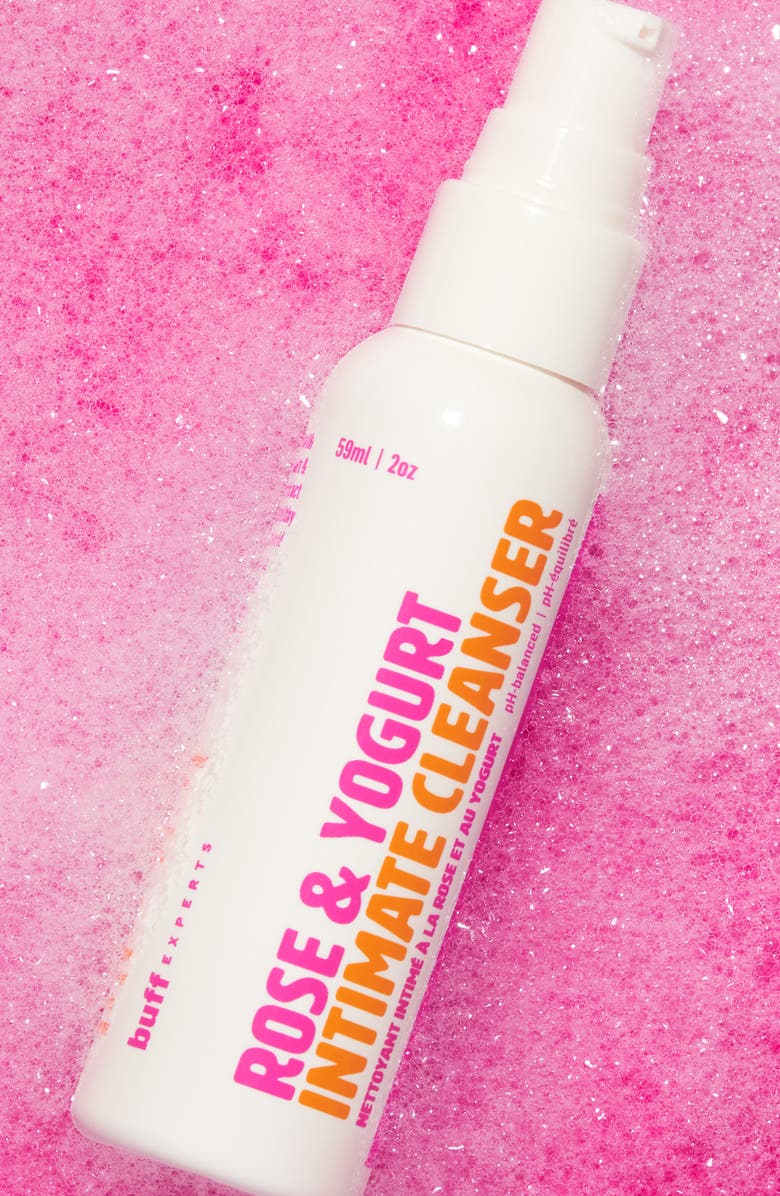 Buff Experts Rose & Yogurt Intimate Cleanser, Alternate, color,