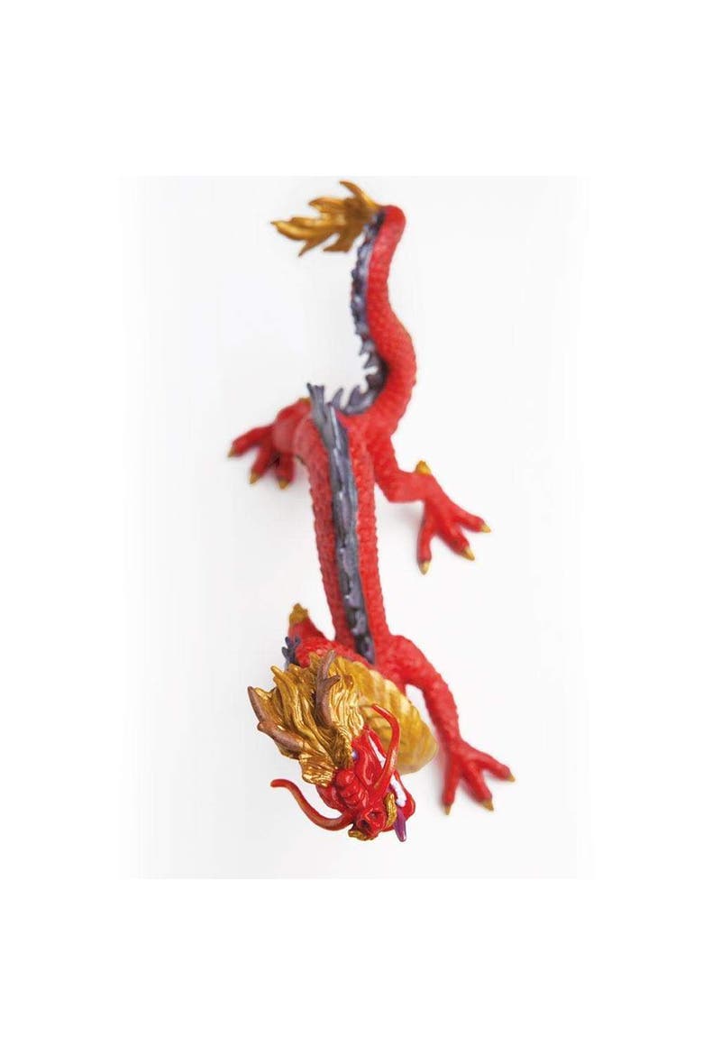 Horned Chinese Dragon Toy, Alternate, color, No Color