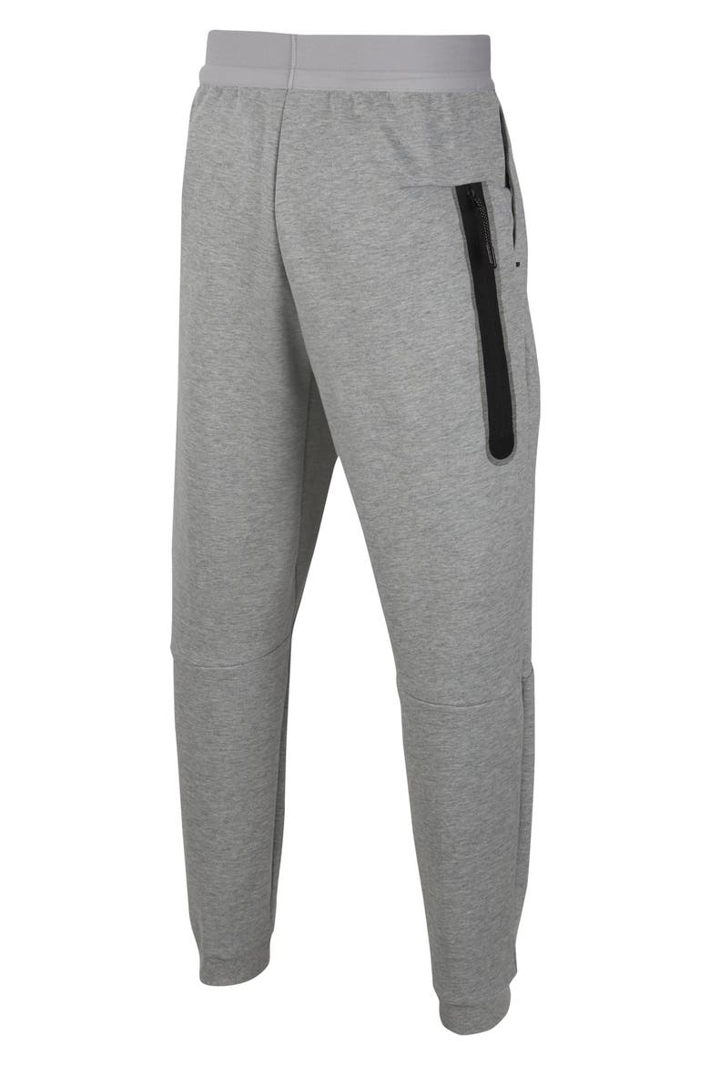Tech Fleece Pants, Alternate, color, DK GREY HEATHER/ BLACK