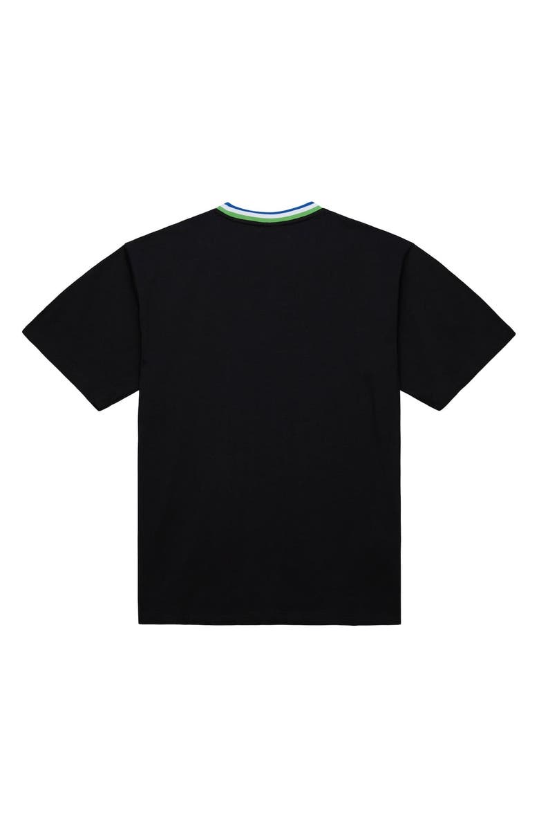 Mitchell & Ness Black Seattle Sounders FC Playmaker T-Shirt, Alternate, color, Black