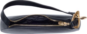 Asymmetric Baguette Shoulder Bag