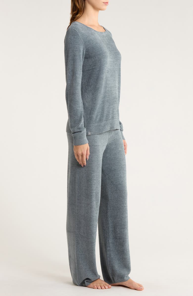 Barefoot Dreams<sup>®</sup> CozyChic<sup>®</sup> Ultra Lite<sup>®</sup> Boat Neck Pajamas, Alternate, color, Blue Cove