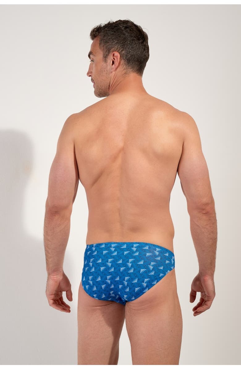 HOM Beach Comber Comfort Micro Briefs, Alternate, color, Blue Print