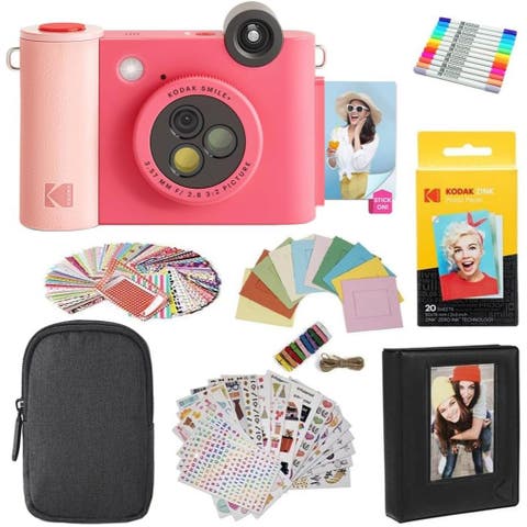 Smile+ 2-in-1 Instant Camera Gift Bundle