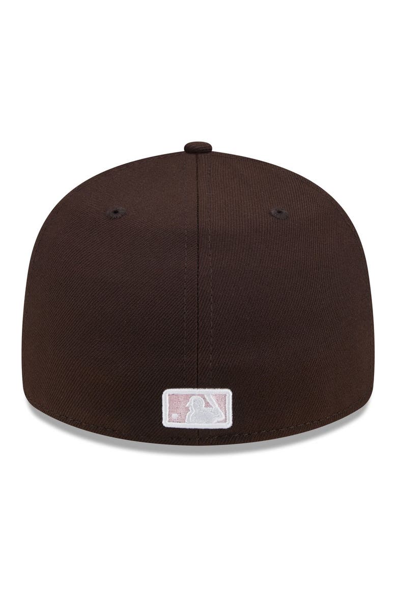 Men's New Era  Brown San Diego Padres 2024 Mother's Day Low Profile 59FIFTY Fitted Hat, Alternate, color, Brown