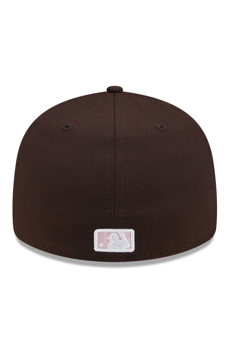 New Era Men's New Era Brown San Diego Padres 2024 Mother's Day Low Profile 59FIFTY Fitted Hat, Alternate, color,