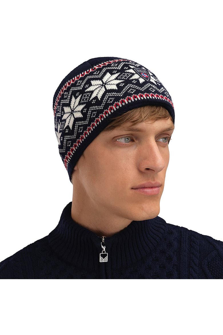 Garmisch Hat, Alternate, color, Navy/Offwhite/Red