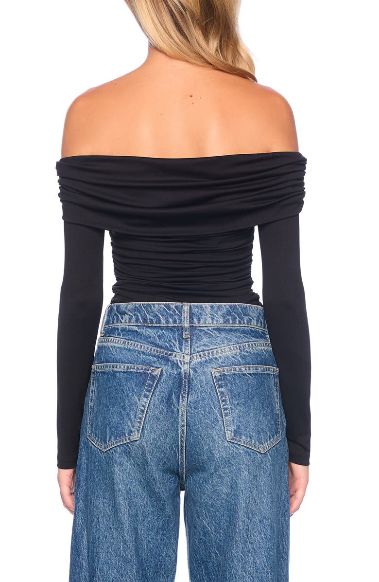 Susana Monaco Off the Shoulder Poet Top, Alternate, color,