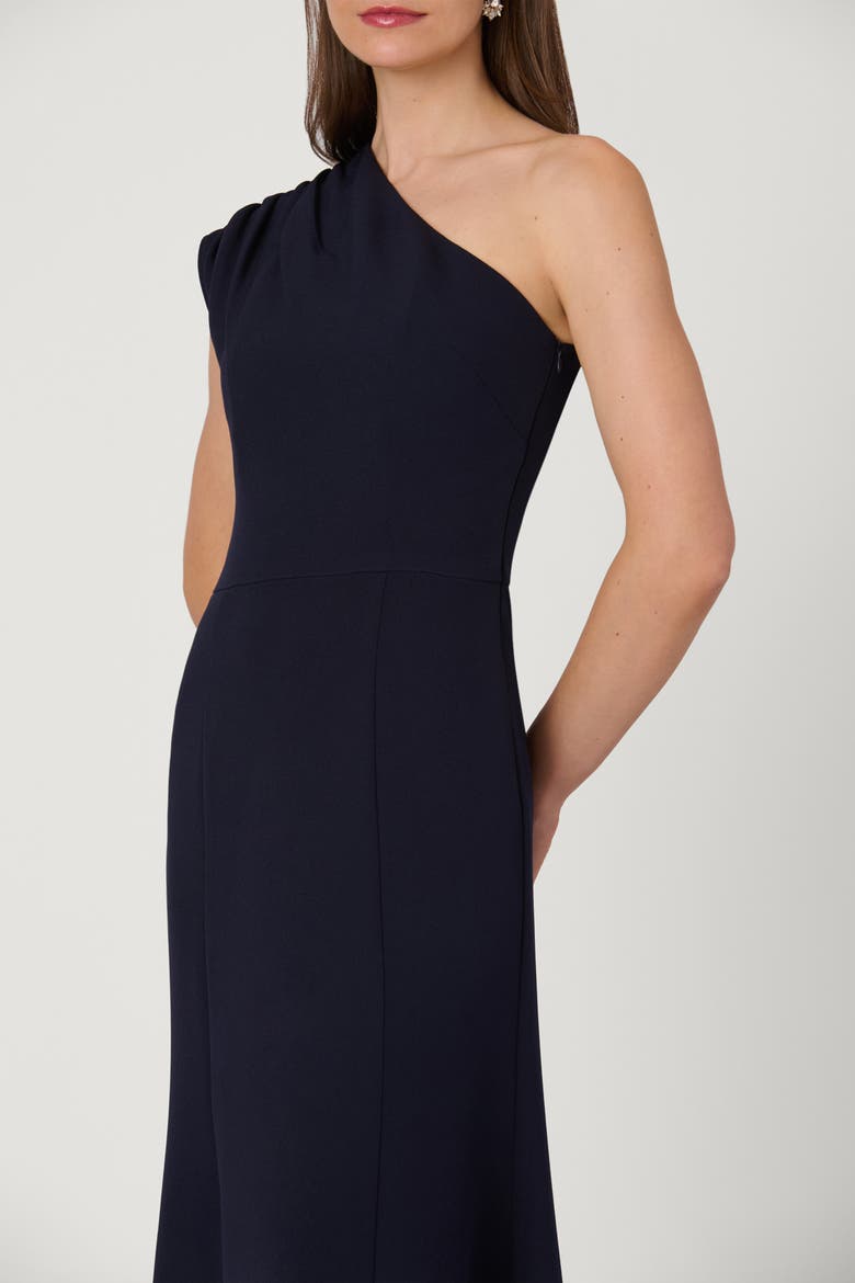 Stretch Crepe Midnight Carley Dress, Alternate, color, Navy