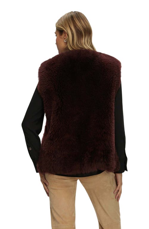 Gorski Cashmere Goat Vest In Black