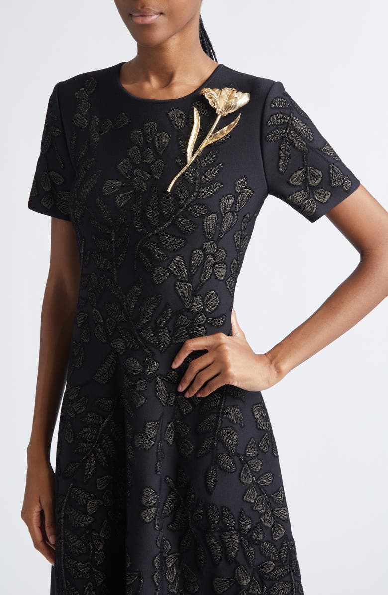 Carolina Herrera Tulip Brooch, Alternate, color, 