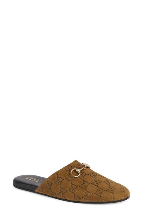 Annette Horsebit Suede Mule (Women)