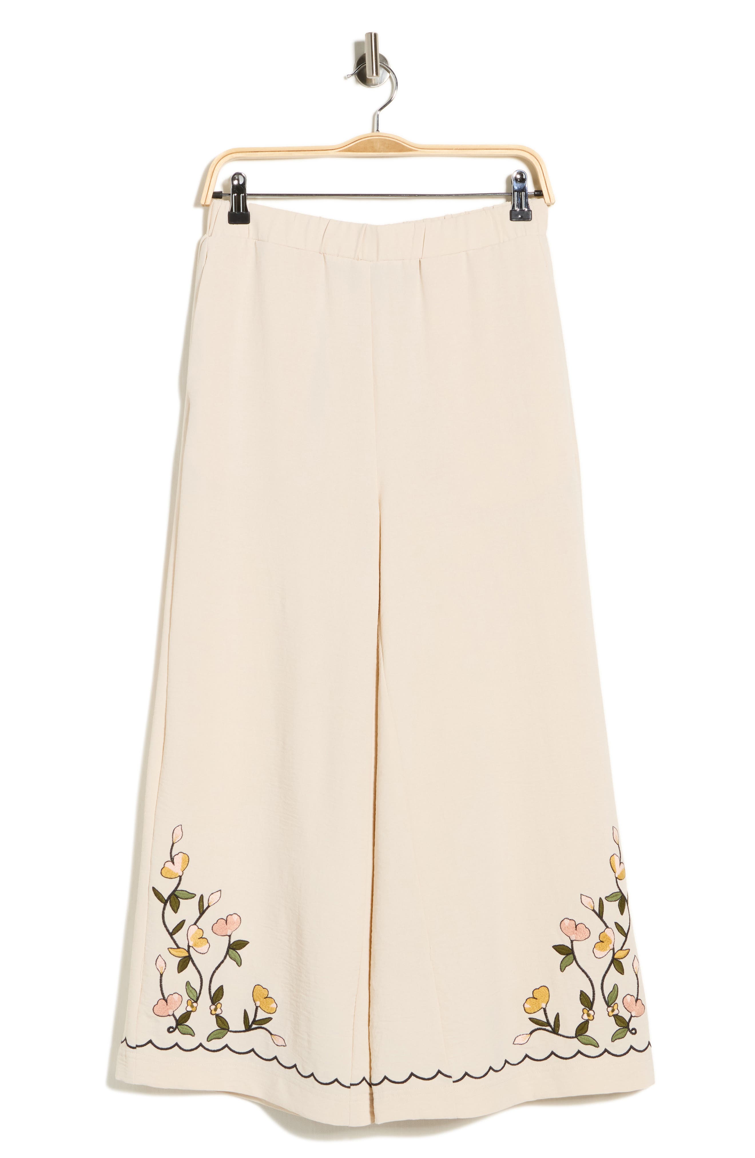 Adrianna Papell Embroidered Pants