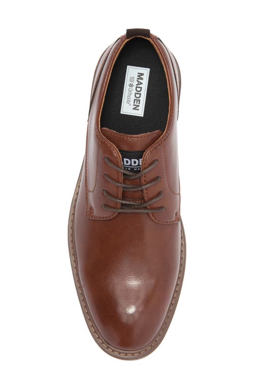 Madden Meilkker Plain Toe Derby In Cognac