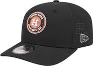 New Era Men's New Era Black Houston Astros Circle 9SEVENTY Adjustable Hat