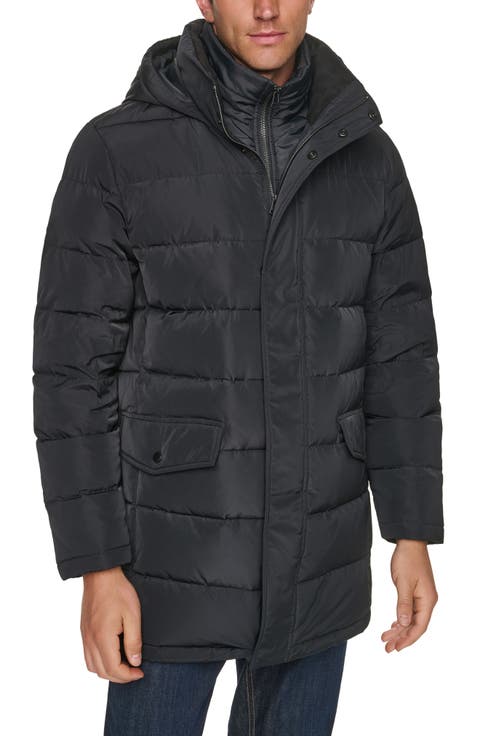 Hooded Down & Feather Fill Parka