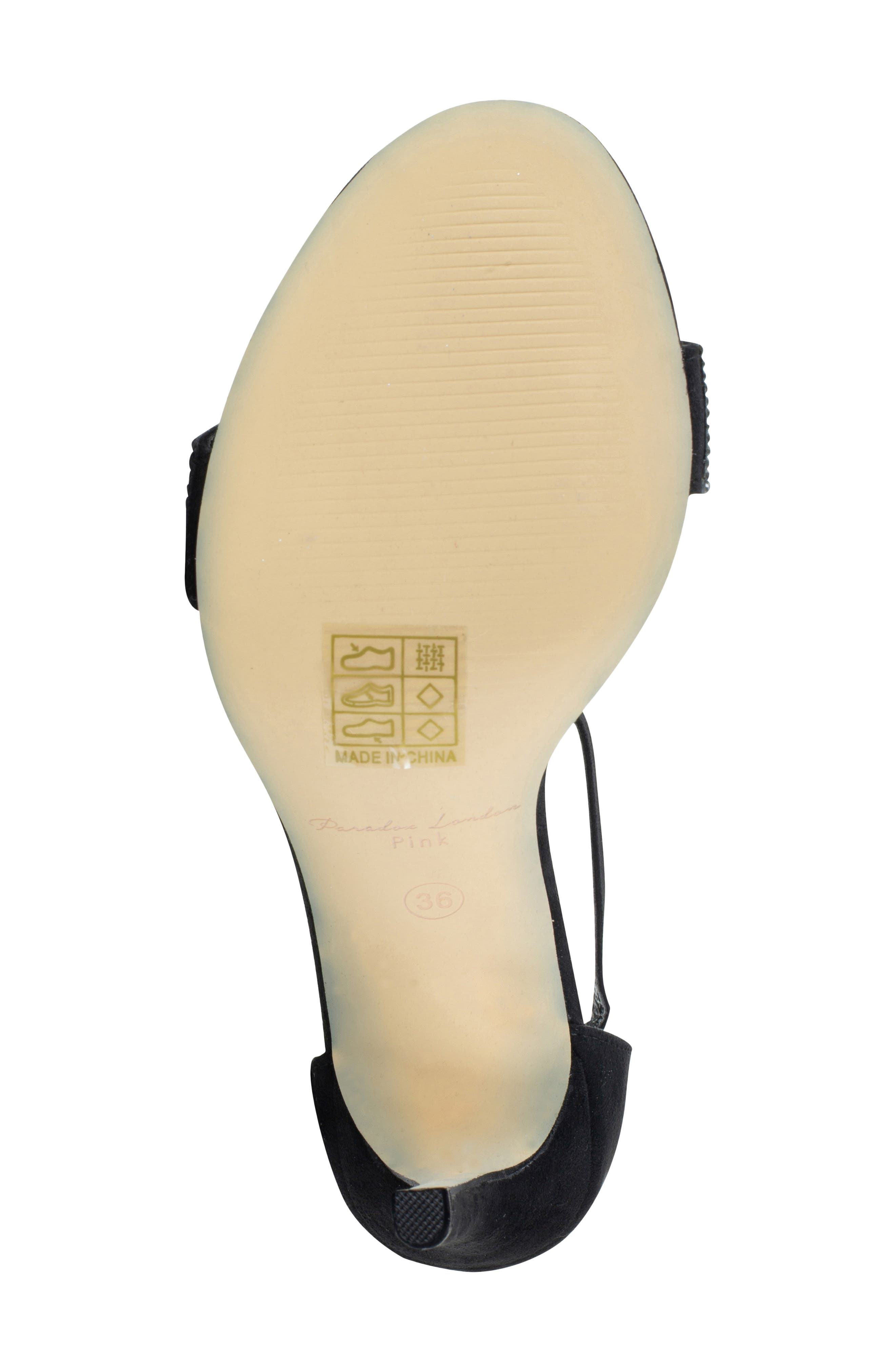 Paradox London Pink Vista Ankle Strap Sandal, Alternate, color, 