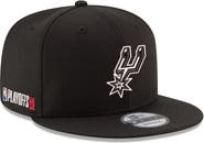 New Era Men's New Era  Black San Antonio Spurs 2026 NBA Playoffs 9FIFTY Snapback Hat