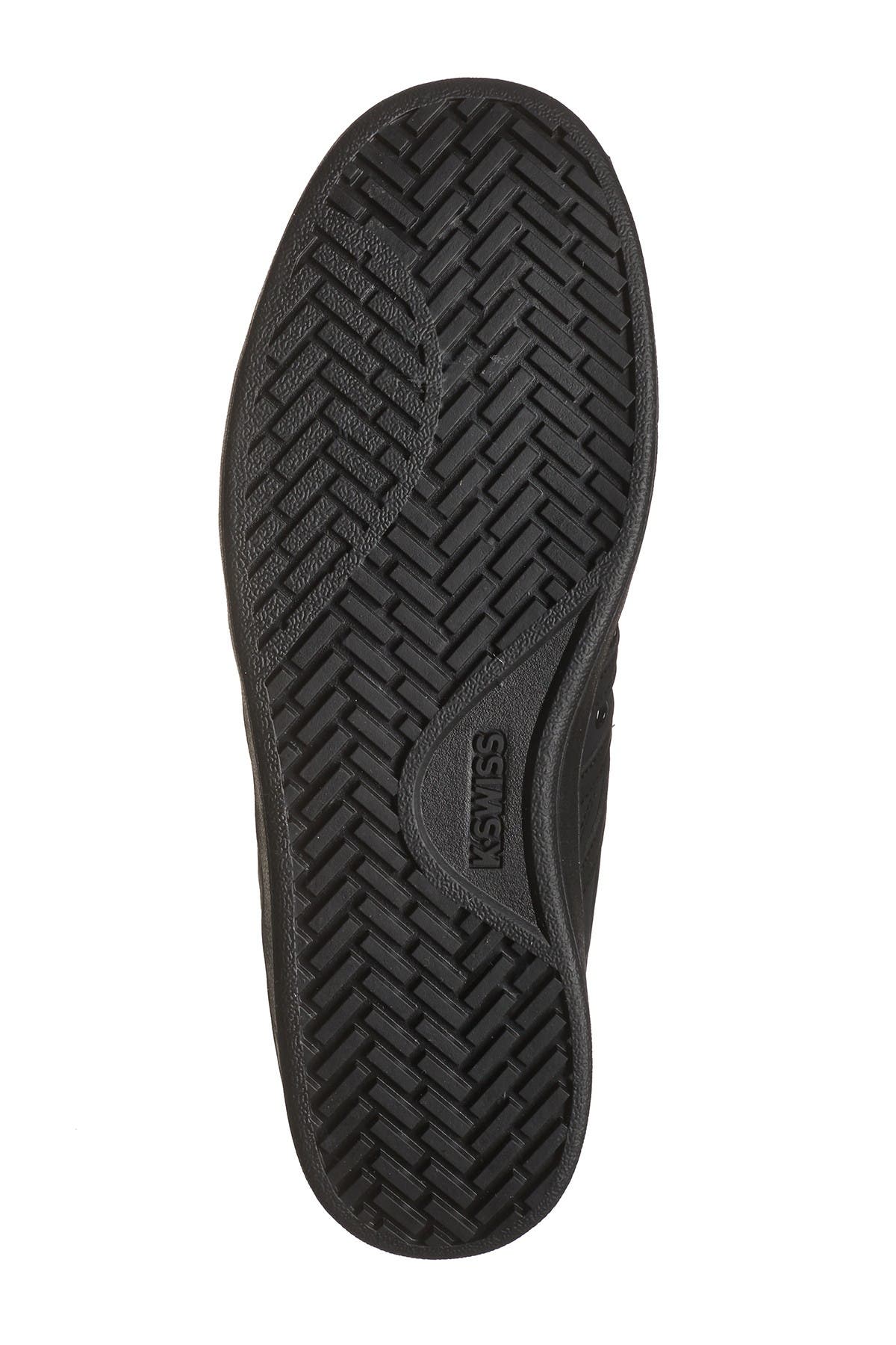 Court Pro II CMF Leather Sneaker, Alternate, color, BLACK/CHARCOAL