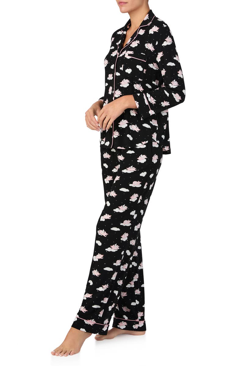 Kate Spade New York print pajamas, Alternate, color,