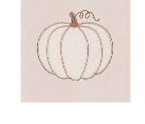 C & F Home C&f Home Cable Knit Pumpkin 100% Cotton Flour Sack Kitchen Dishtowel In Neutral