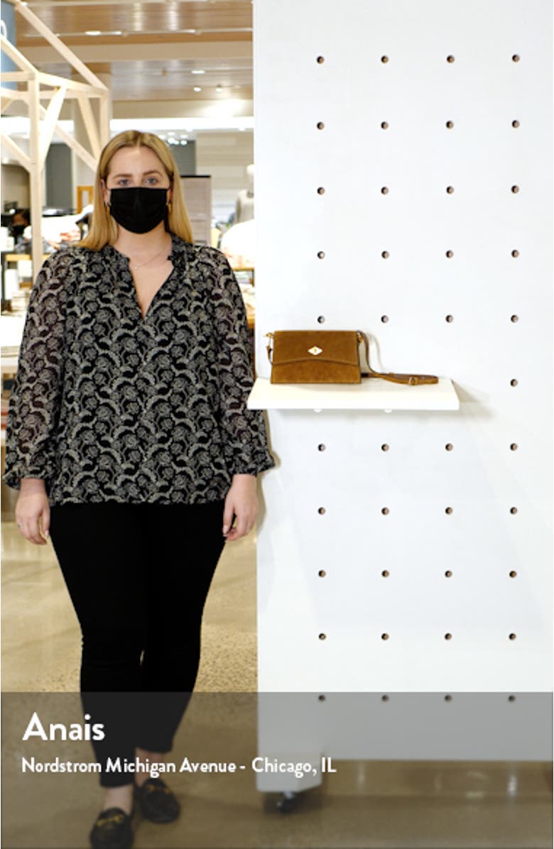 Mini Roma Suede Crossbody Bag, sales video thumbnail