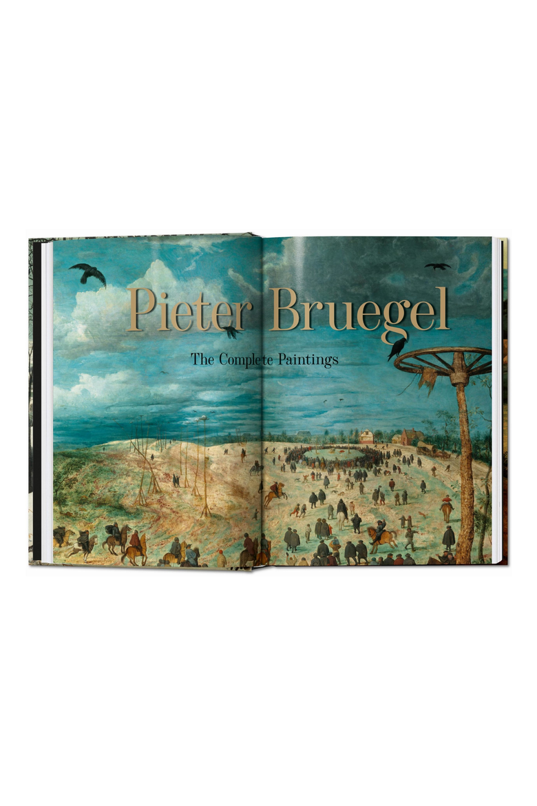 Bruegel The Complete Paintings 45th ed Book, Alternate, color, Teal