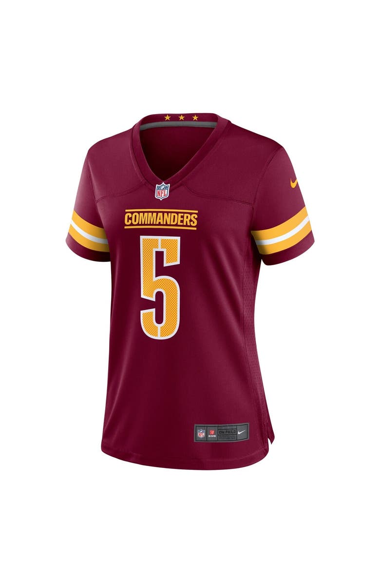 Nike Women's Nike Jayden Daniels Burgundy Washington Commanders  Player Game Jersey, Alternate, color, Burgundy