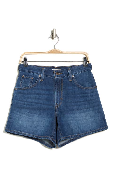 Cinch Mid Thigh Denim Shorts