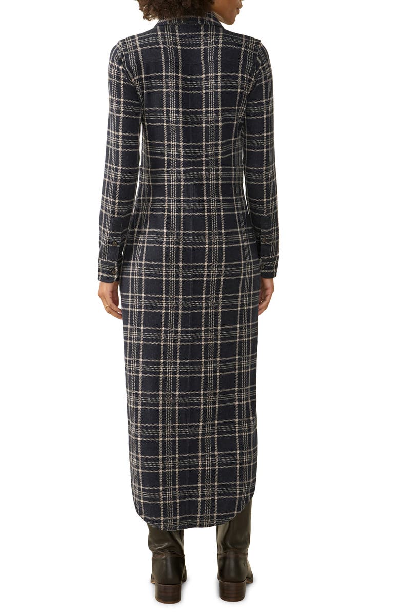 Faherty Legend Plaid Long Sleeve Shirtdress, Alternate, color, 