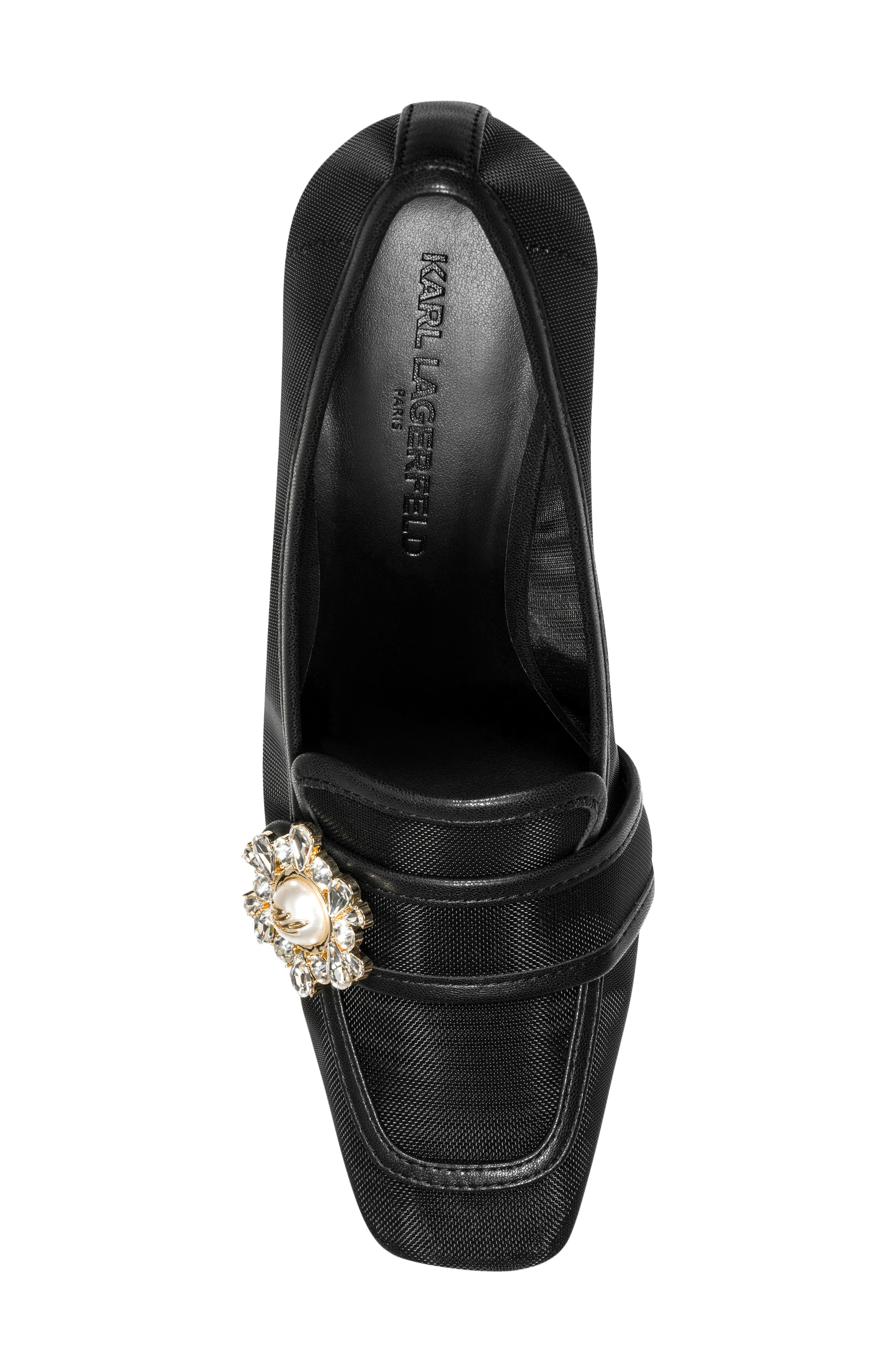 Savannah Loafer Pump, Alternate, color, BLACK