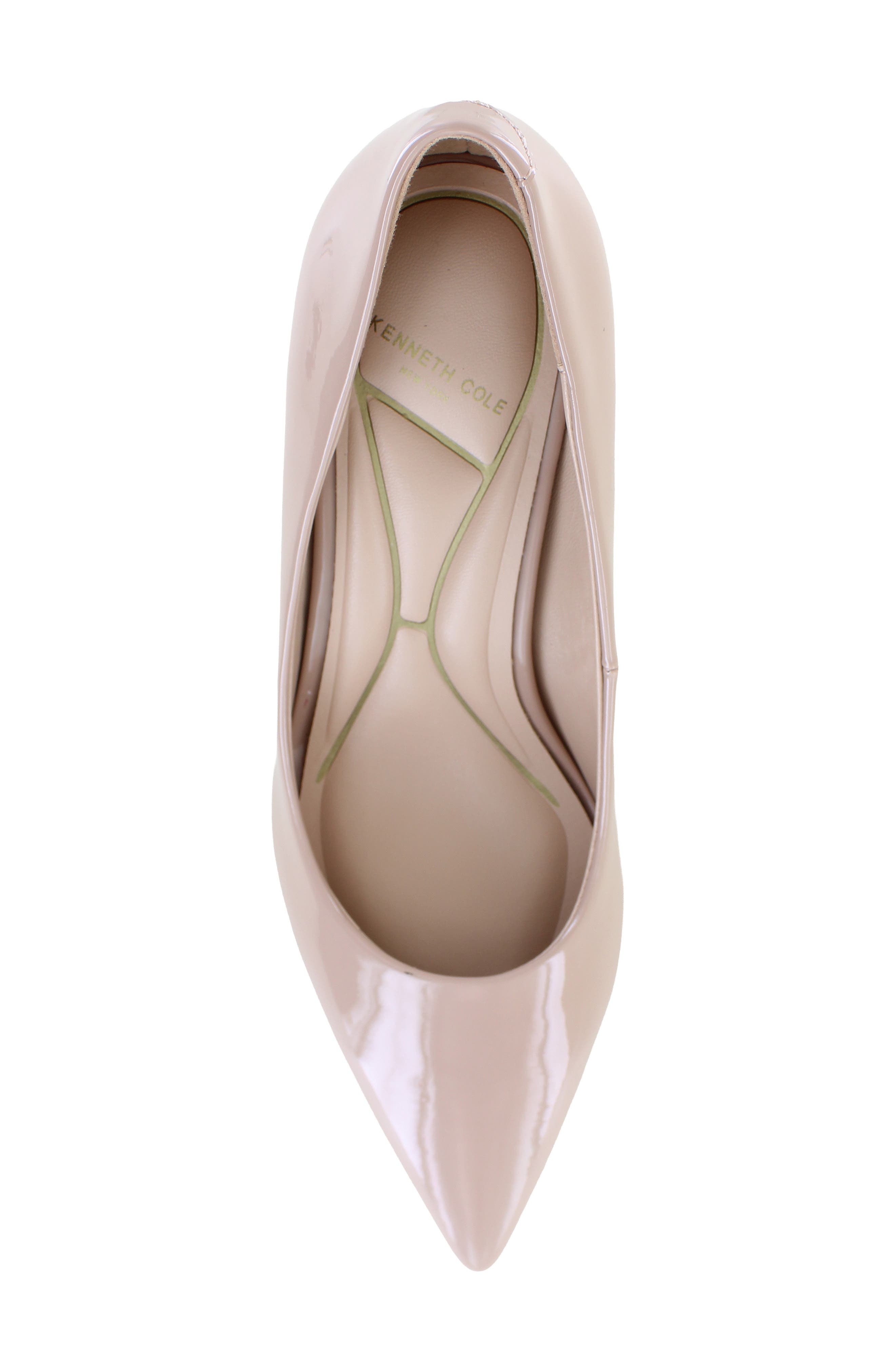 Perfect Pointed Toe Pump, Alternate, color, ALMOND PATENT