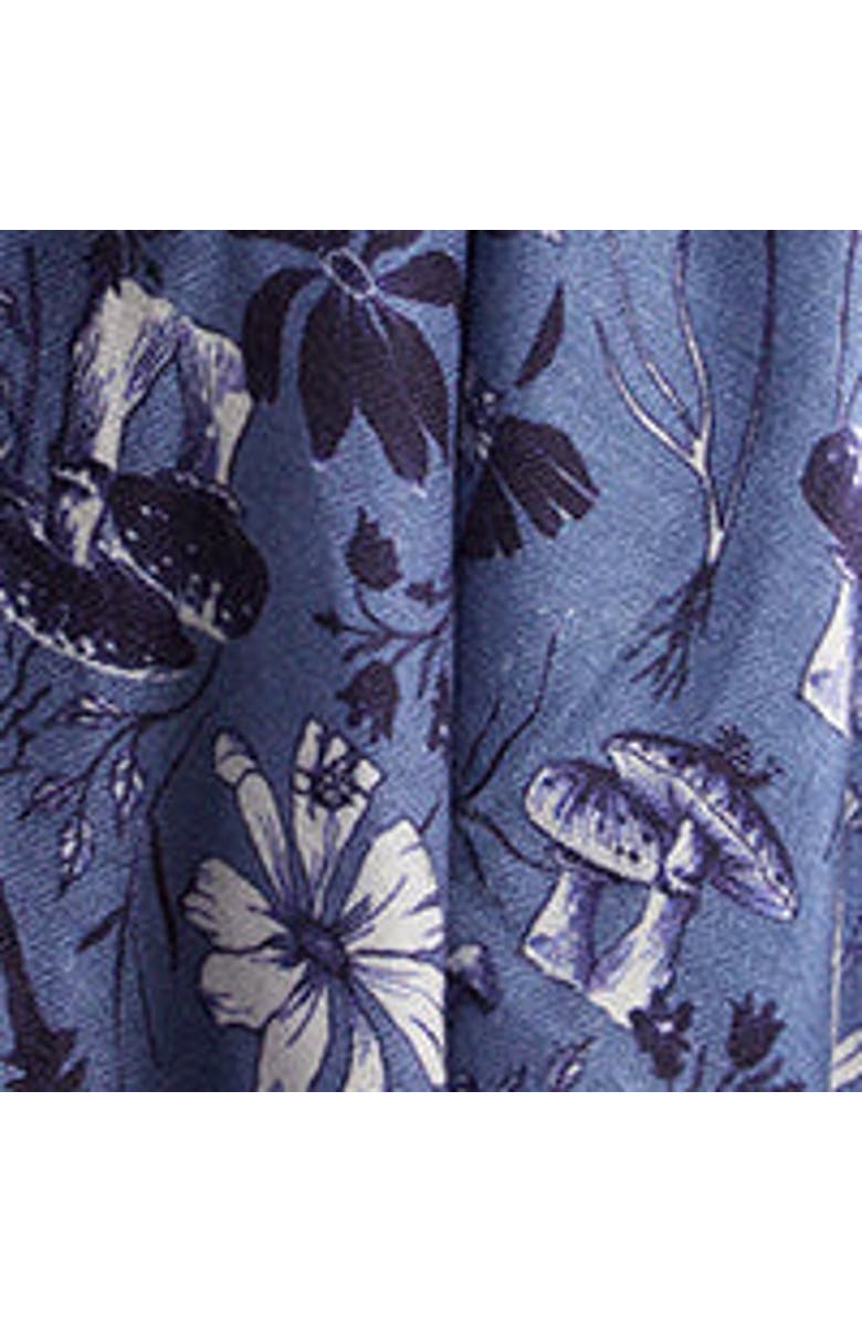 Lily and Lionel London Sorella Floral Printed Scarf, Alternate, color, Blue