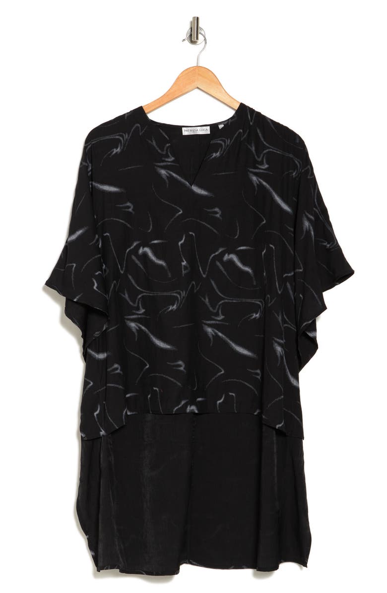 PATRIZIA LUCA High Low Blouse, Alternate, color,