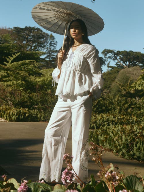 Eddy Juliana Pants In White