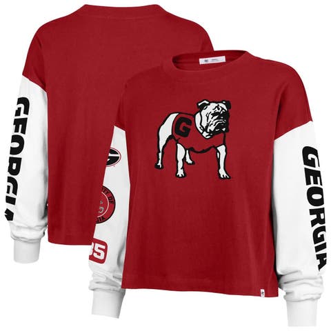 Women's '47 Red Georgia Bulldogs Sydney Long Sleeve T-Shirt