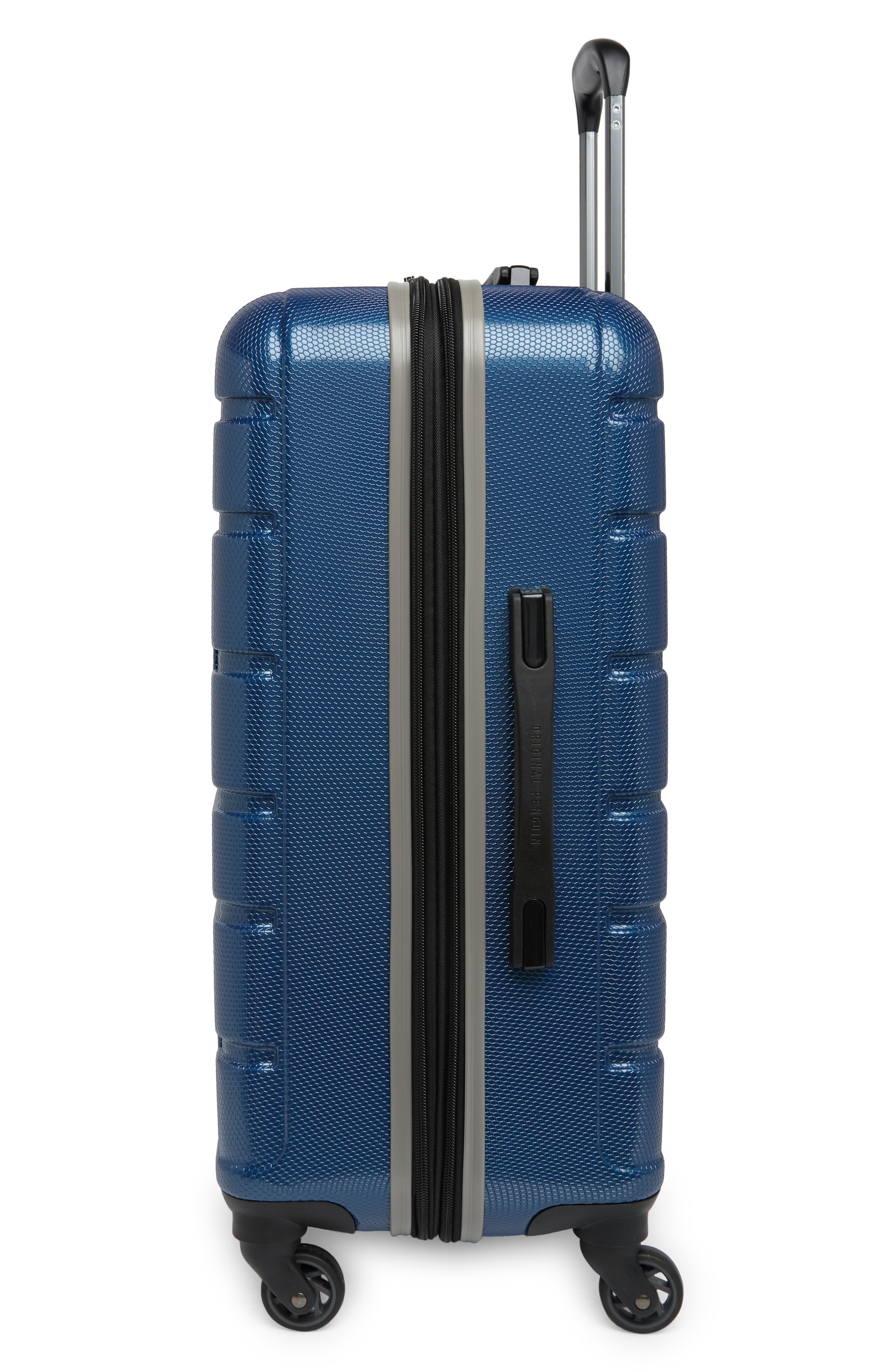 Original Penguin Crimson 25-Inch Spinner Packing Case, Alternate, color, 