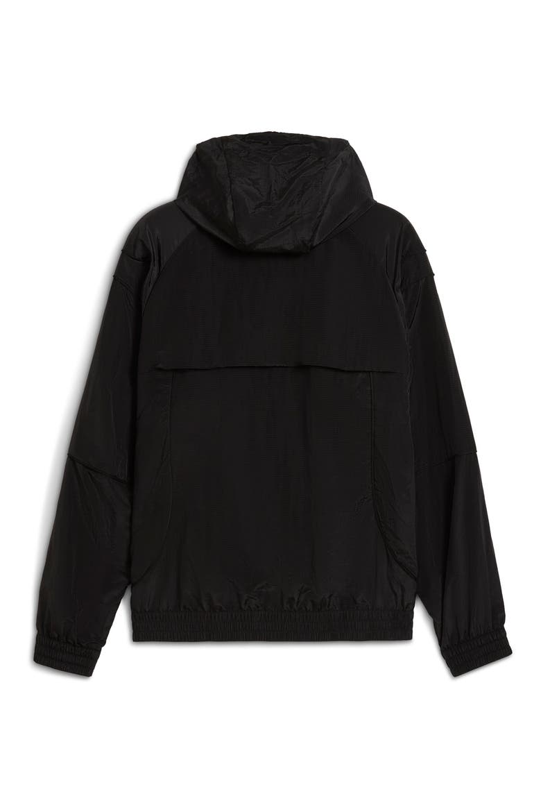 CLRT Hooded Ripstop Jacket, Alternate, color, PUMA BLACK