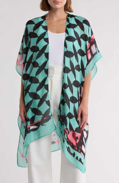 RACHEL Rachel Roy Print Ruana