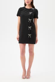 Trina Turk Diamonds Rhinestone Bow Dress