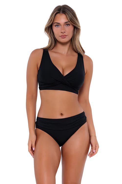 Sunsets Elsie Bikini Swimsuit Top - F Cup in Black at Nordstrom, Size 32