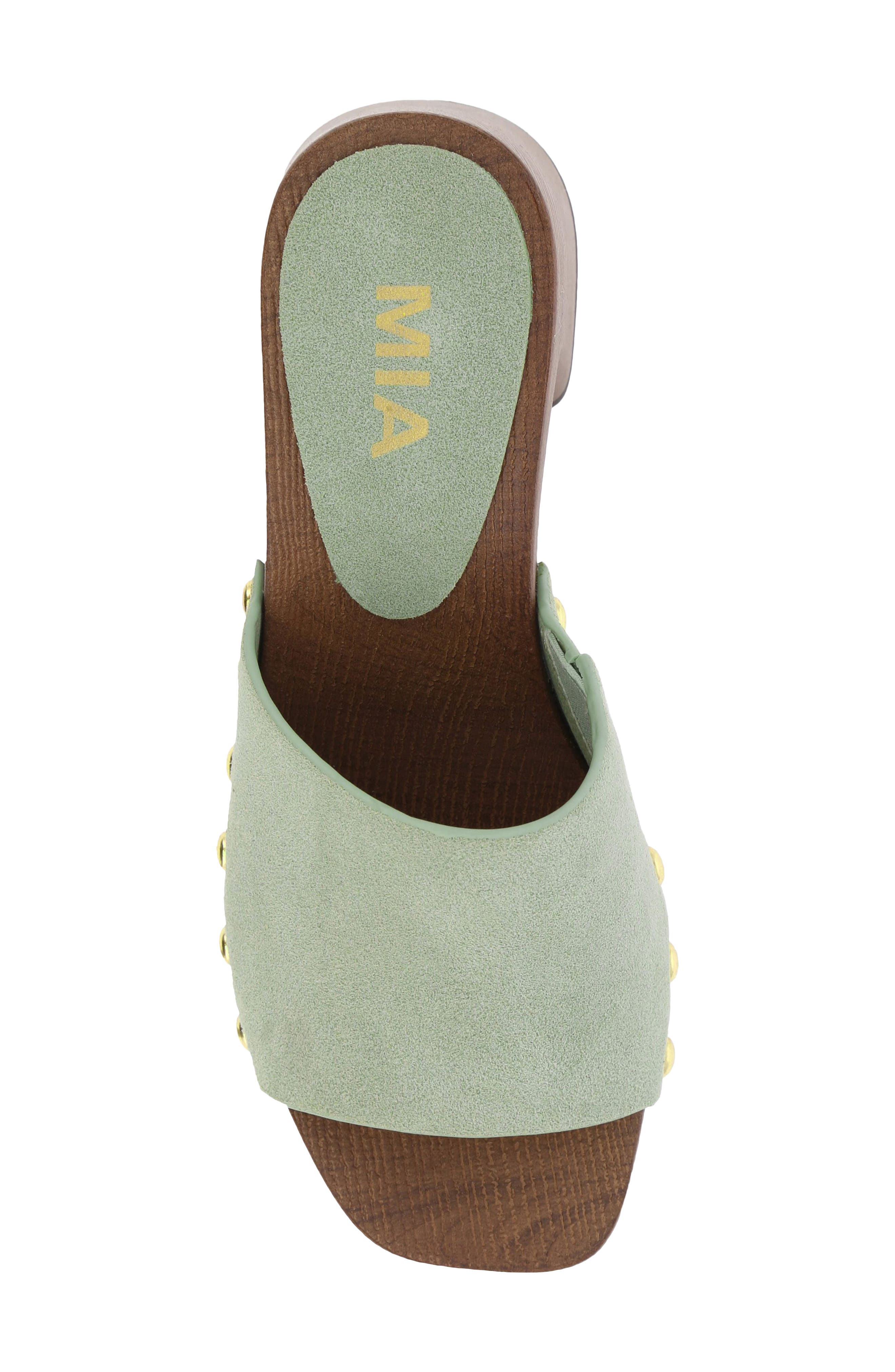 MIA Emmerie Platform Sandal, Alternate, color, Pistachio