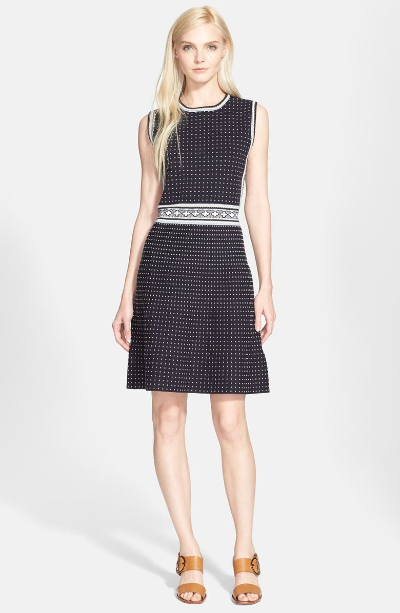 Tory Burch Knit Shift Dress, Main, color, 