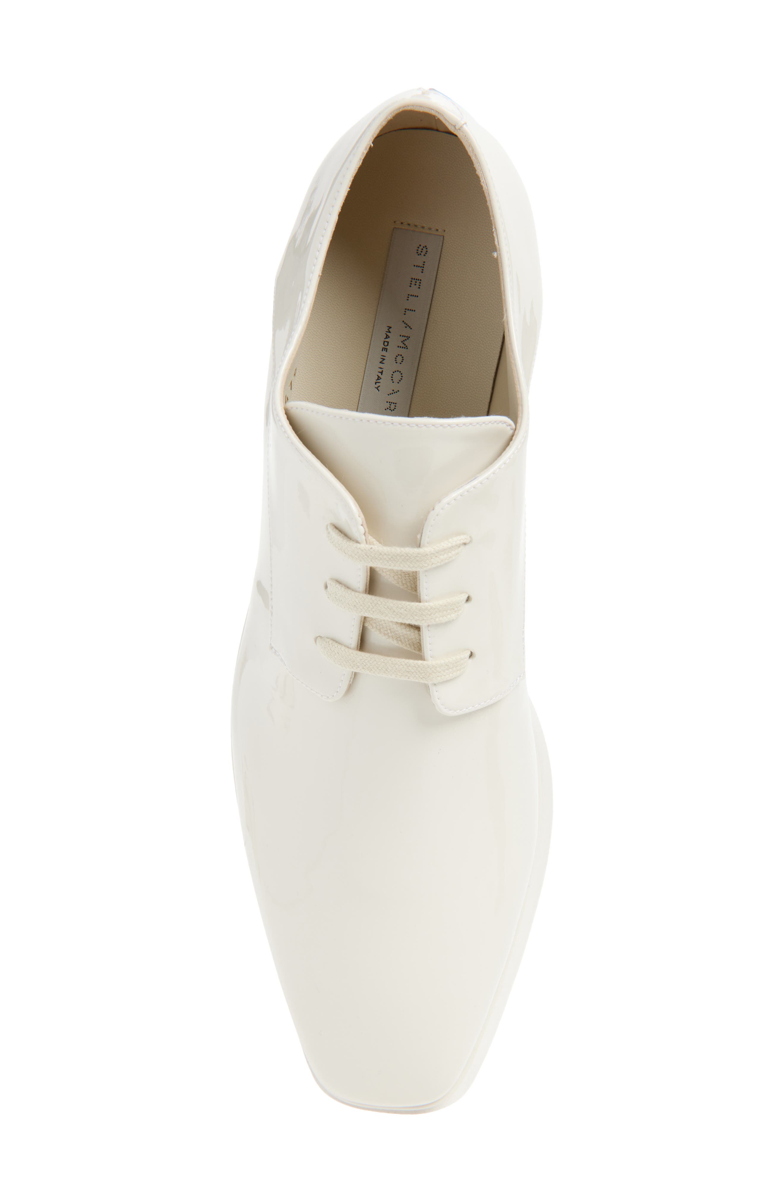 Stella McCartney Sneakelyse Platform Sneaker, Alternate, color, Ivory
